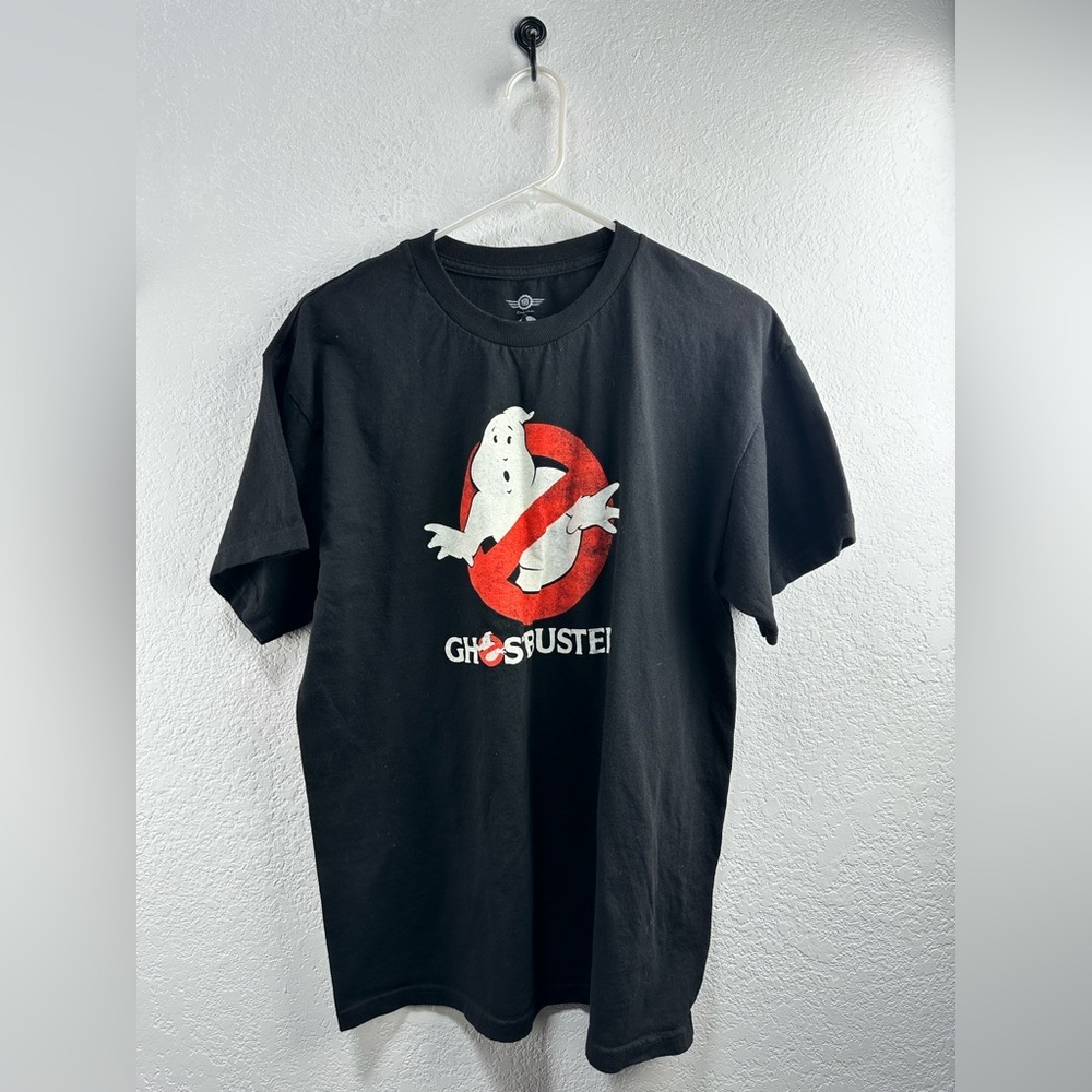 MAD Engine Black Ghostbusters Graphic Tee Size L